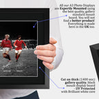Man Utd Magnificent 7s A3 framed print, view 4