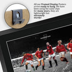 Man Utd Magnificent 7s A3 framed print, view 5