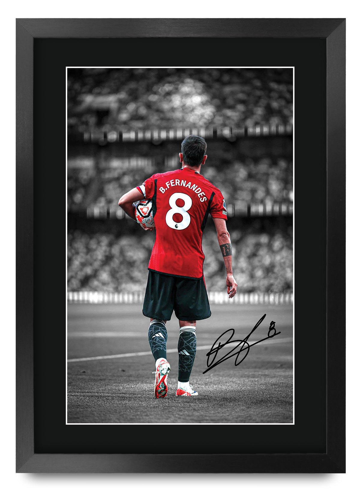 Bruno Fernandes A3 framed print