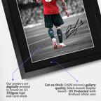 Bruno Fernandes A3 framed print, view 4
