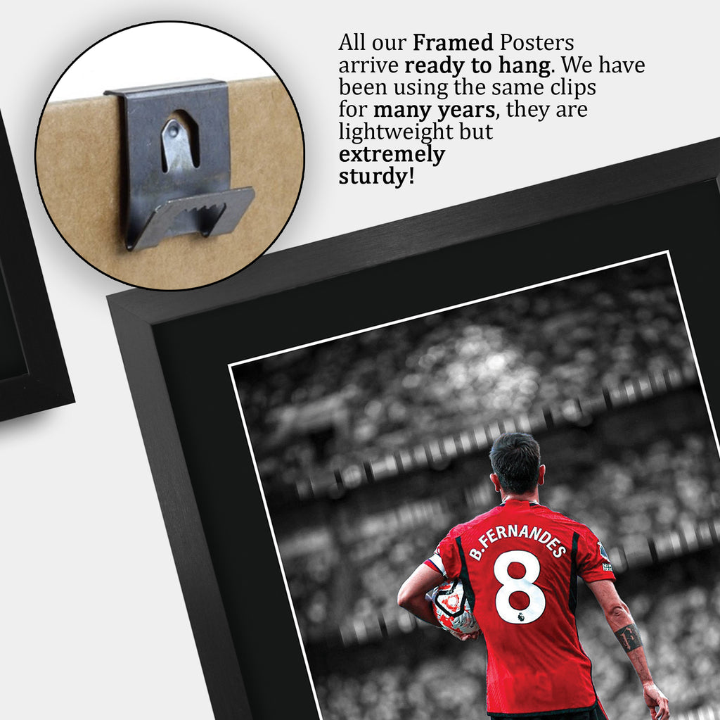 Bruno Fernandes A3 framed print, view 5