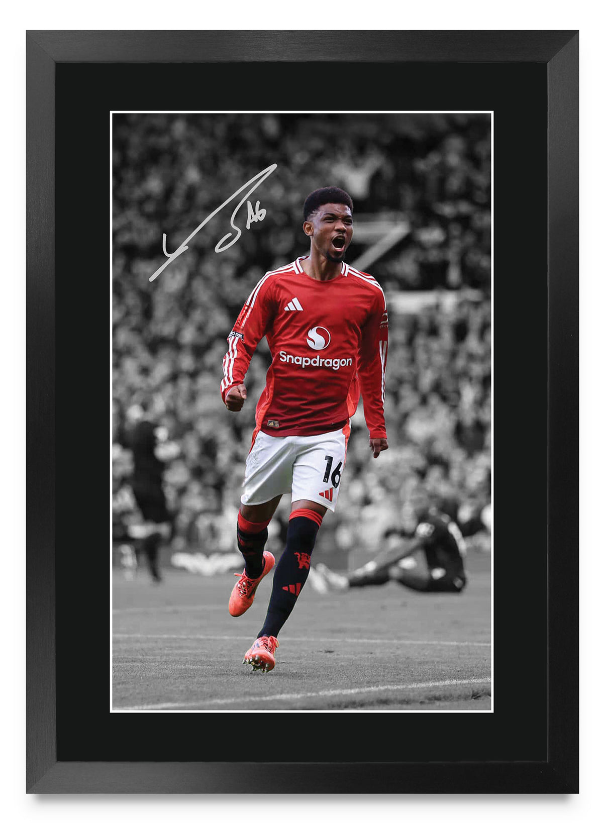 Amad Diallo A3 framed print