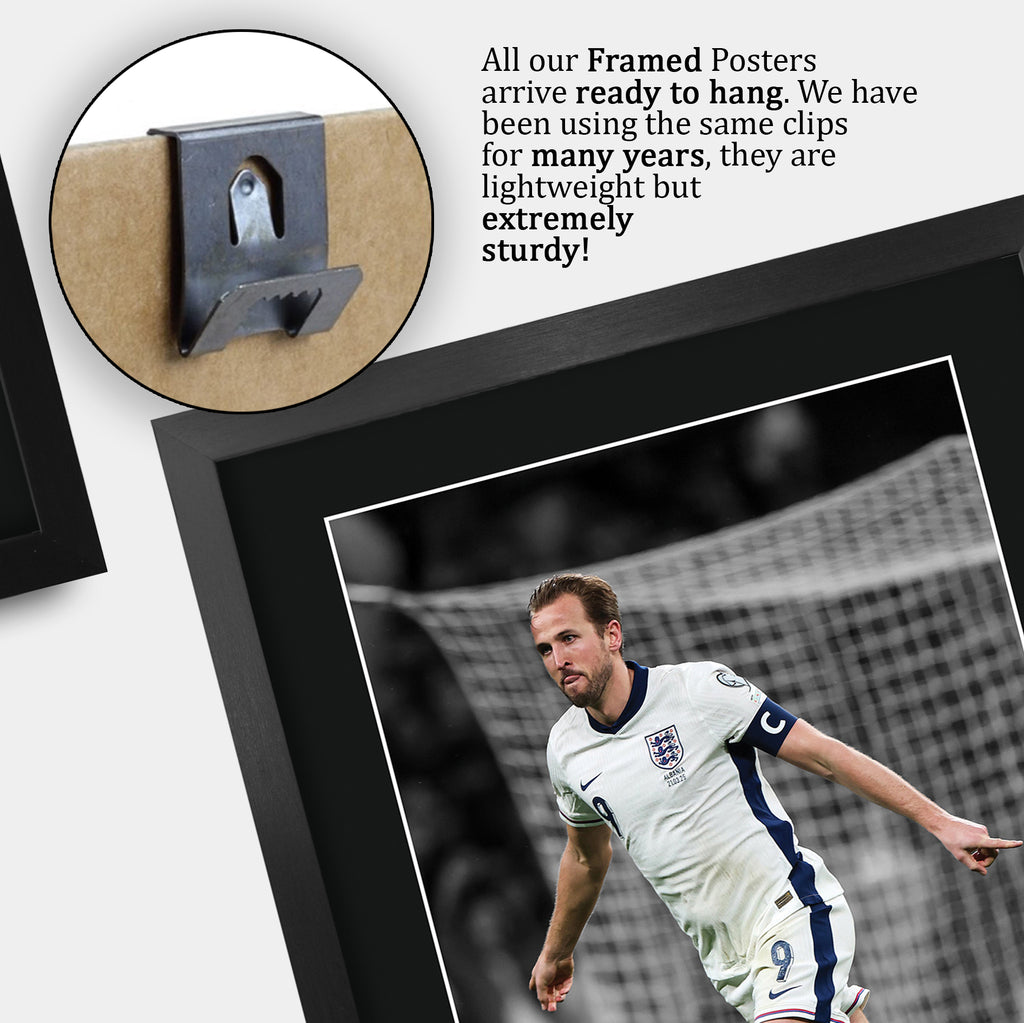 Harry Kane England A3 framed print, view 5