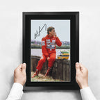 Ayrton Senna True Icon A3 framed print, view 3