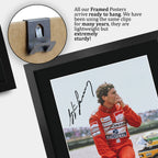 Ayrton Senna True Icon A3 framed print, view 5