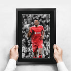 Alexander Isak Contrast Icon A3 framed print, view 3
