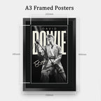 David Bowie Contrast Icon A3 framed print, view 2