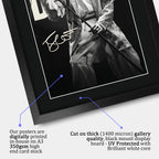 David Bowie Contrast Icon A3 framed print, view 4