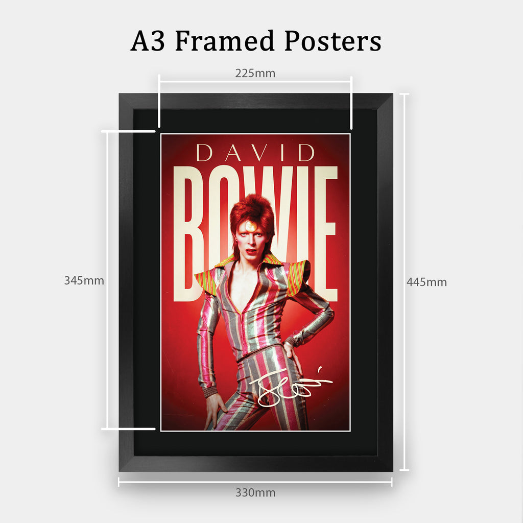David Bowie True Icon A3 framed print, view 2