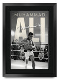 Muhammad Ali Contrast Icon A3 framed print