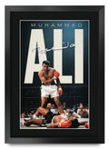 Muhammad Ali Boxing A3 framed print