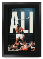 Muhammad Ali Boxing A3 framed print