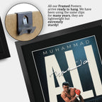 Muhammad Ali Boxing A3 framed print, view 5