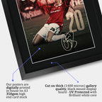 Ole Gunnar Solskjaer A3 framed print, view 4