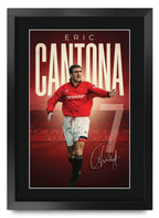 Eric Cantona A3 framed print