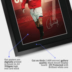 Eric Cantona A3 framed print, view 4