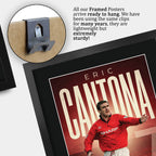 Eric Cantona A3 framed print, view 5