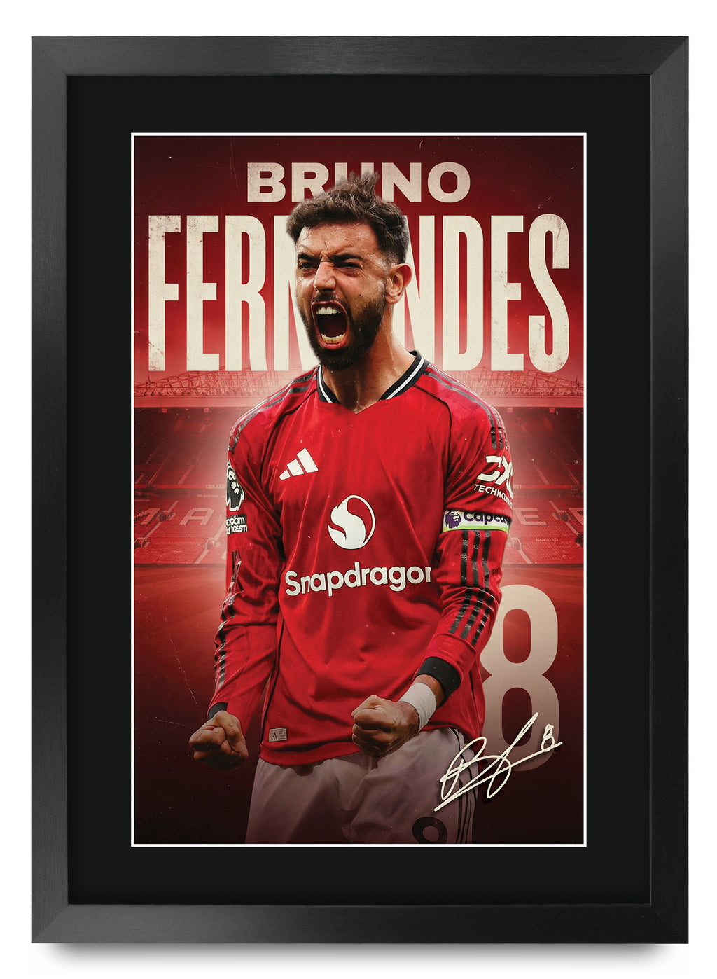 Bruno Fernandes II A3 framed print
