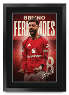 Bruno Fernandes II A3 framed print