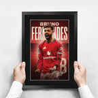 Bruno Fernandes II A3 framed print, view 3