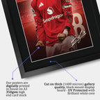 Bruno Fernandes II A3 framed print, view 4