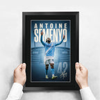 Antoine Semenyo True Icon A3 framed print, view 3