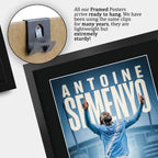 Antoine Semenyo True Icon A3 framed print, view 5