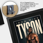 Mike Tyson Boxing A3 framed print, view 5