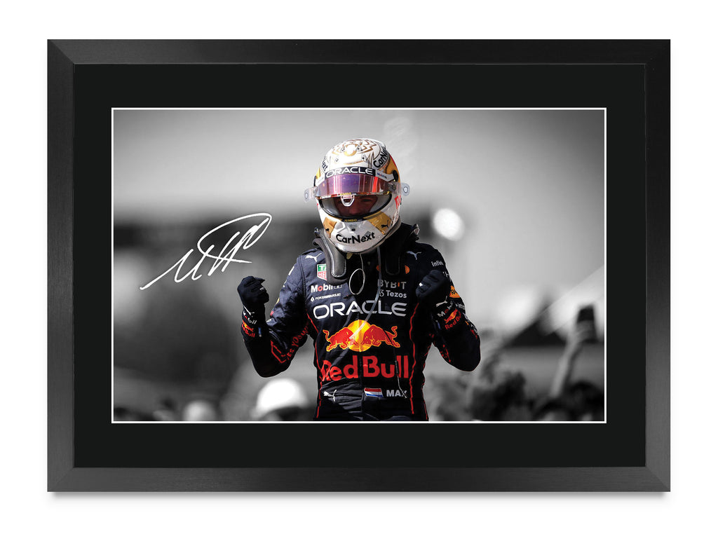 Max Verstappen Contrast Icon II A3 framed print