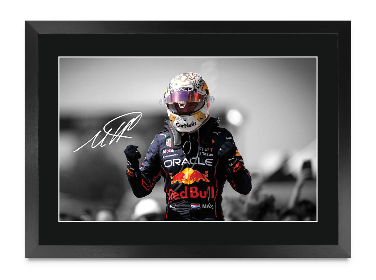Max Verstappen Contrast Icon II A3 framed print