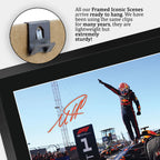 Max Verstappen A3 framed print, view 5