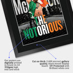 Steve Bull Contrast Icon A3 framed print, view 4