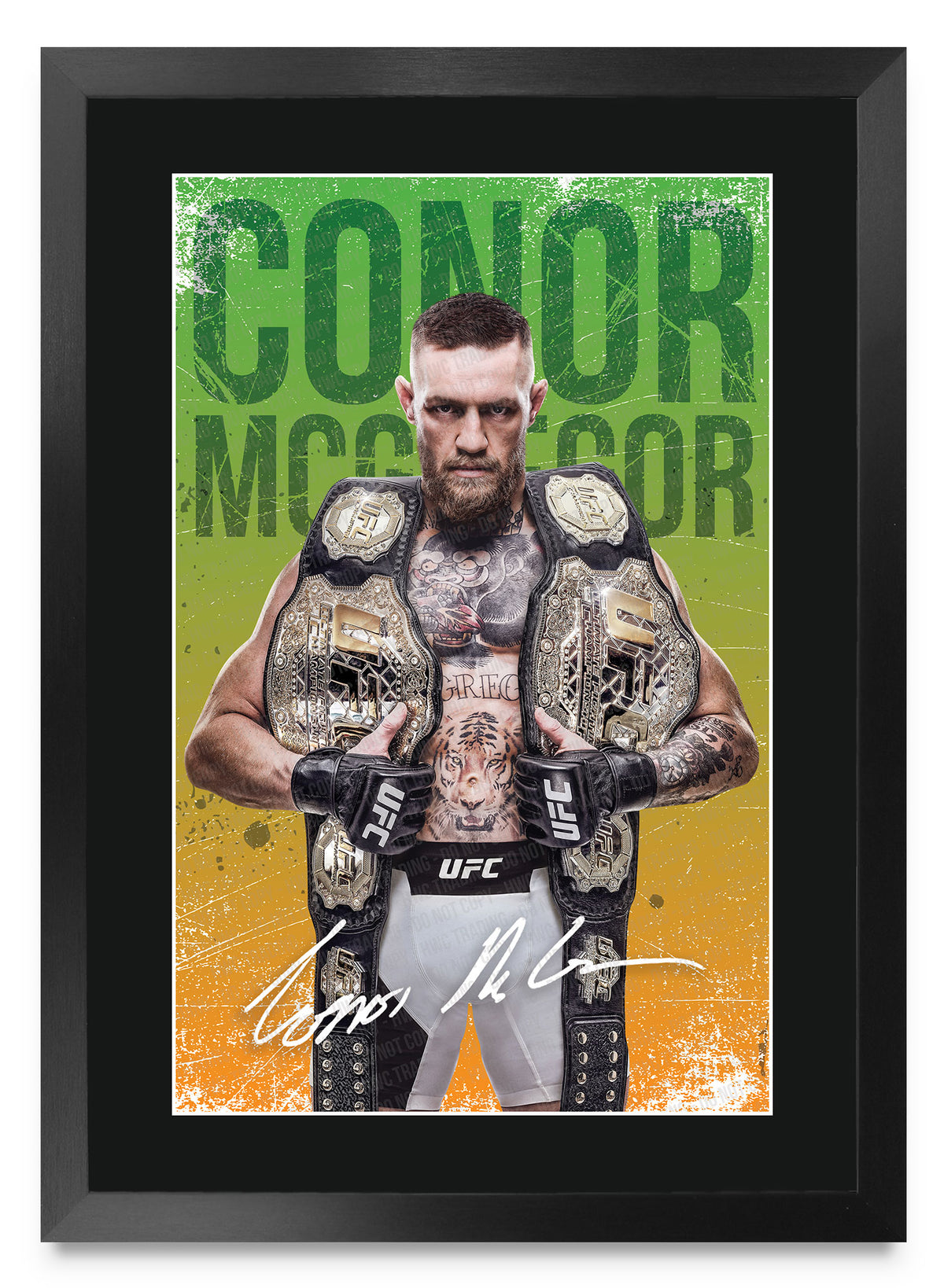 Conor McGregor A3 framed print