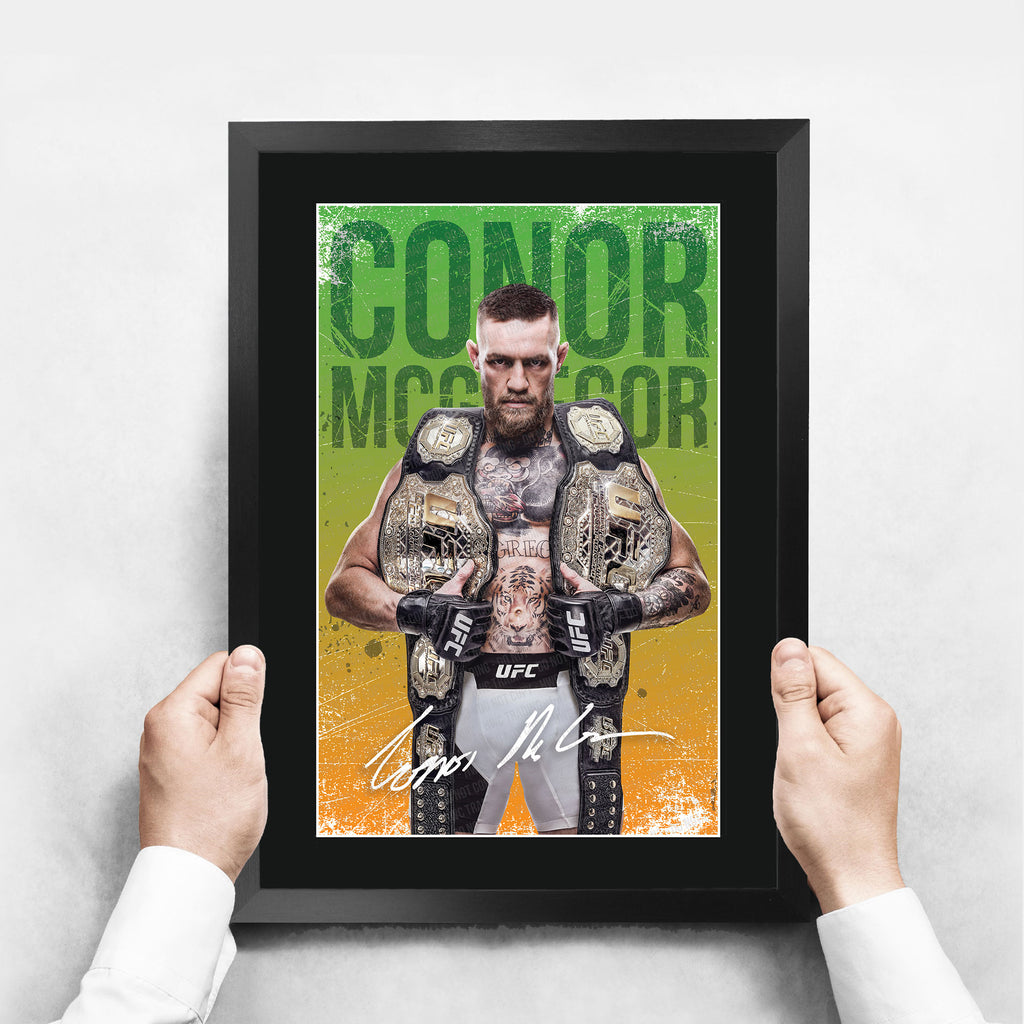 Conor McGregor A3 framed print, view 3