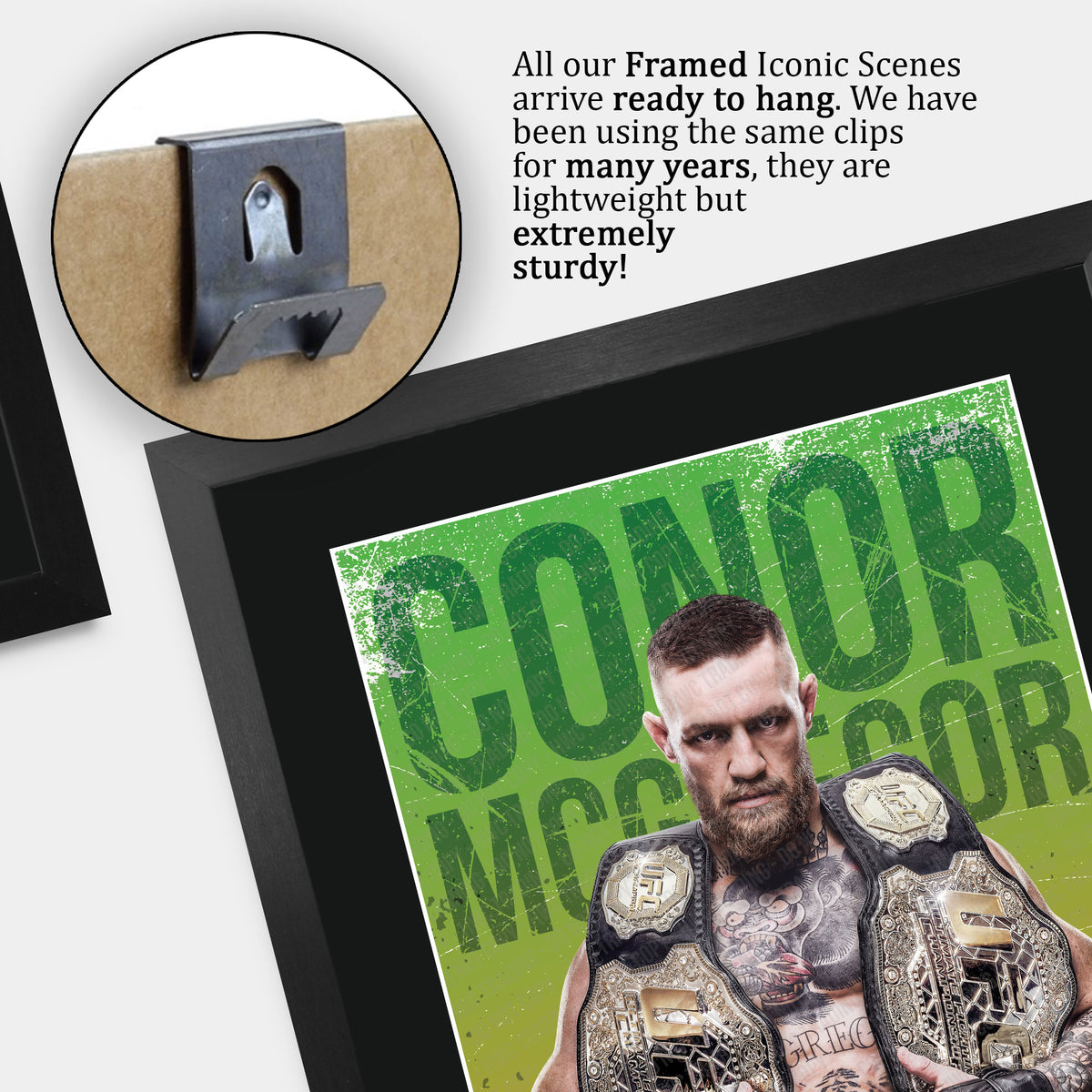 Conor McGregor A3 framed print, view 5