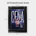 John Cena A3 framed print, view 2