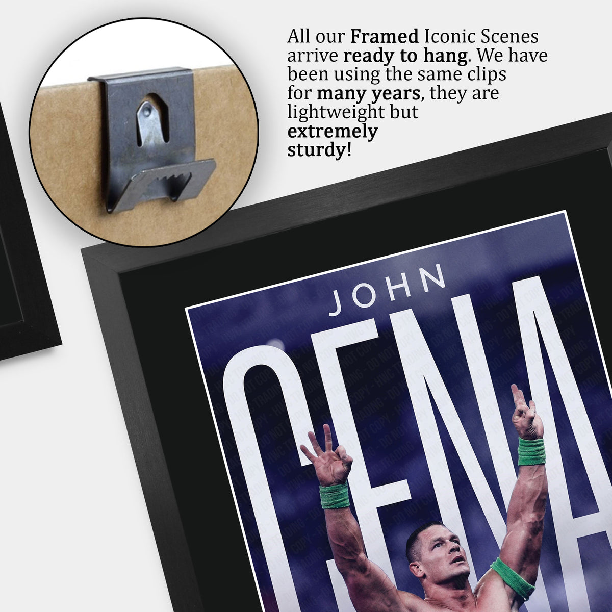 John Cena A3 framed print, view 5