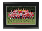 Arsenal Champions 25/26 Winners Full Squad A3 framed print