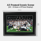 Aston Villa Europa League Winners 2026 A3 framed print, view 2