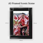 Mikel Arteta A3 framed print, view 2