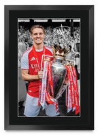 Martin Ødegaard Winner A3 framed print