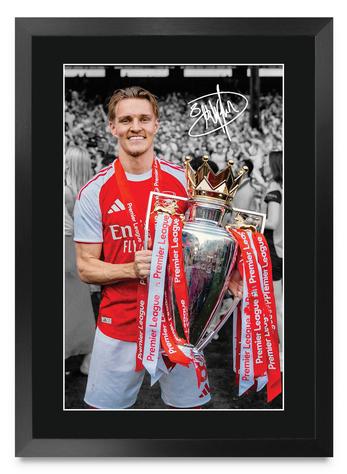 Martin Ødegaard Winner A3 framed print