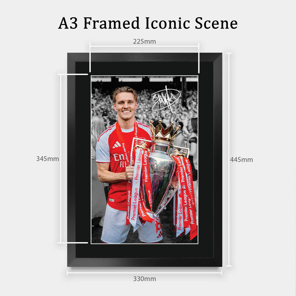 Martin Ødegaard Winner A3 framed print, view 2
