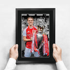 Martin Ødegaard Winner A3 framed print, view 3