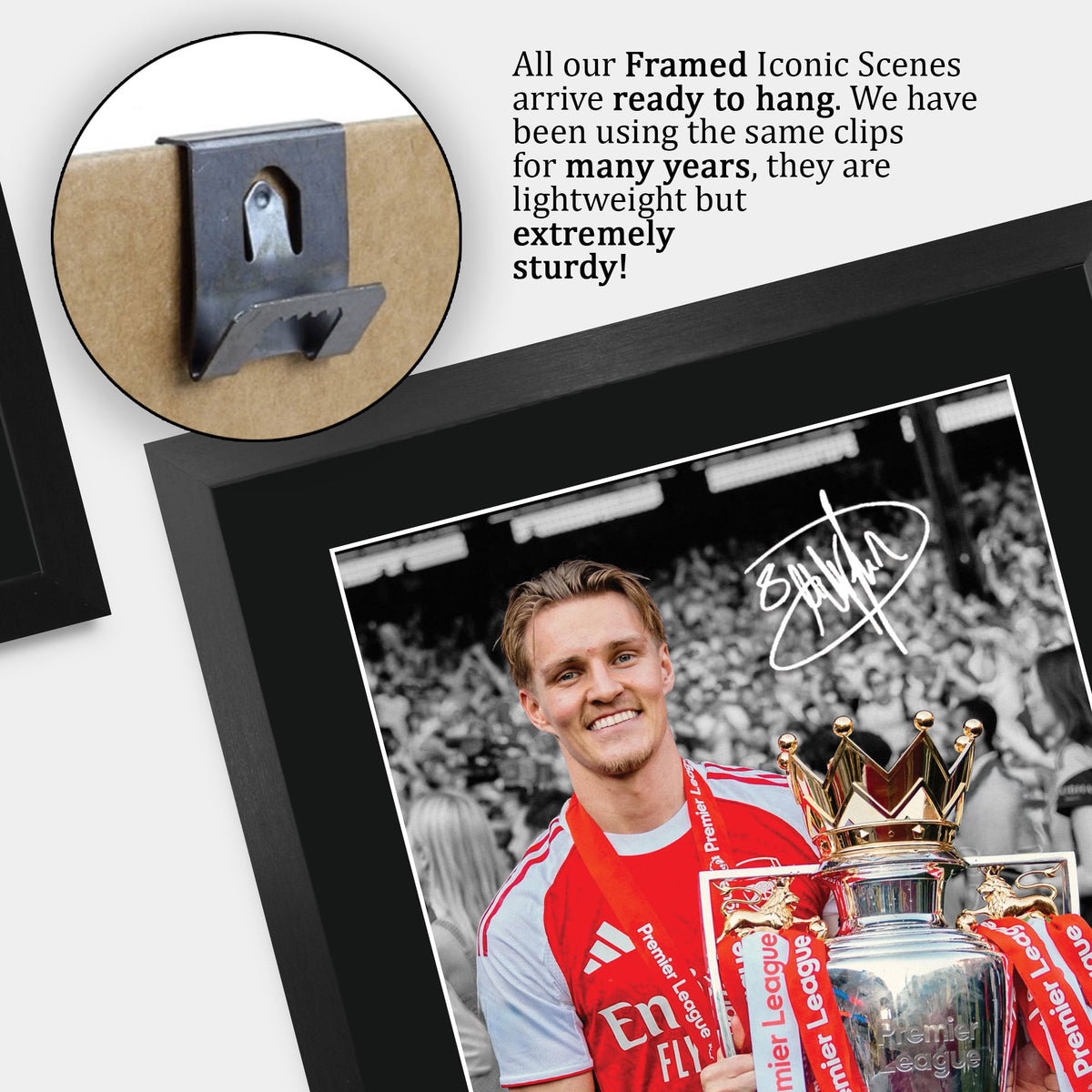 Martin Ødegaard Winner A3 framed print, view 5