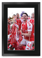 Declan Rice Winners A3 framed print