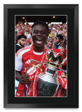 Bukayo Saka Winner A3 framed print