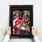 Bukayo Saka Winner A3 framed print, view 3