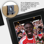 Bukayo Saka Winner A3 framed print, view 5
