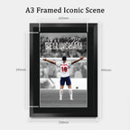 Jude Bellingham England Iconic A3 framed print, view 2
